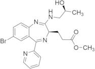 Methyl (3R)-7-Bromo-2-[[(2S)-2-hydroxypropyl]amino]-5-(2-pyridinyl)-3H-1,4-benzodiazepine-3-prop...