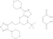 2-[4-(4-Morpholinyl)-1,2,5-thiadiazol-3-yl]-rac-Timolol Ether Maleate