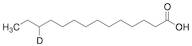 Tetradecanoic-12-d1 Acid