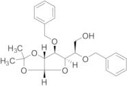 1,2-O-(1-Methylethylidene)-3,5-bis-O-(phenylmethyl)-alpha-D-glucofuranose