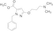 Methyl 1-Benzyl-3-(3-(dimethylamino)propoxy)-1H-pyrazole-5-carboxylate