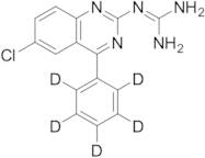 N-(6-Chloro-4-phenylquinazolin-2-yl)guanidine-d5
