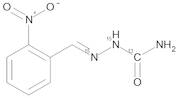 2-​Nitrobenzaldehyde Semicarbazone-​13C-​1,​2-​15N2