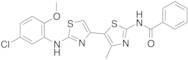 N-[5-[2-(5-Chloro-2-methoxy-anilino)thiazol-4-yl]-4-methyl-thiazol-2-yl]benzamide