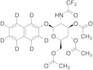 1-(2-Naphthyl) 2-Trifluroacetamido-3,4,6-tri-O-acetyl-2-deoxy-β-D-glucopyranoside-d7