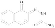 2-(1-Oxo-2(1H)-naphthalenylidene)-hydrazinecarboxamide
