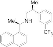 (S)-N-((R)-1-(Naphthalen-1-yl)ethyl)-2-(3-(trifluoromethyl)phenyl)propan-1-amine