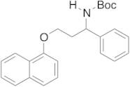 N-[3-(1-Naphthalenyloxy)-1-phenylpropyl]carbamic Acid 1,1-Dimethylethyl Ester