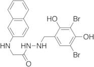 N-2-Naphthalenyl-glycine 2-[(3,5-Dibromo-2,4-dihydroxyphenyl)methylene]hydrazide