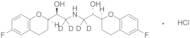 (-)-Nebivolol-d4 Hydrochloride