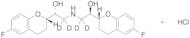 (+)-Nebivolol-d4 Hydrochloride