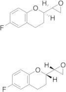 syn-rel-6-Fluoro-3,4-dihydro-2-[(2S)-2-oxiranyl]-2H-1-benzopyran