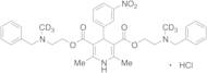 Nicardipine O-Desmethyl-O-methyl(phenylmethyl)amino]ethyl) Ester-d6 Hydrochloride