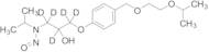 N-Nitroso Bisoprolol-D₅