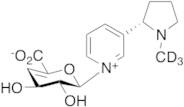 Nicotine-d3 N-(4-Deoxy-4,5-didehydro)-b-D-glucuronide
