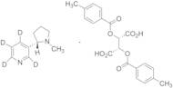S-(-)-Nicotine-d4 Di-p-Toluoyl-D-Tartrate Salt