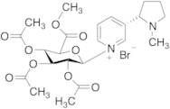 Nicotine N-beta-D-Glucuronide-2,3,4-O-triacetate Bromide