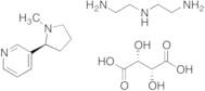 (-)-Nicotine (+)-O,O’-Di-p-toluoyl-D-tartaric Acid