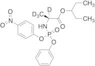 N-[(R)-(4-Nitrophenoxy)phenoxylphosphinyl]-1-ethylpropylester-L-Alanine-D4