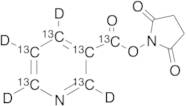 Nicotinic Acid-13C6,d4 N-Hydroxysuccinimide Ester
