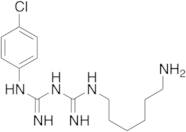 N-(6-Aminohexyl)-N'-(4-chlorophenyl)imidodicarbonimidic Diamide