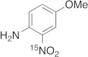 2-Nitro-p-anisidine-15N