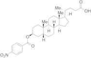 (3β,5β)-3-[(4-Nitrobenzoyl)oxy]-cholan-24-oic Acid