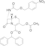 7-(2-((4-Nitrobenzyl)-oxy)acetamido)cephalosporanoic Acid Diphenylmethyl Ester