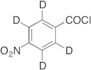 4-Nitrobenzoyl-d4 Chloride