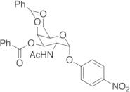 4-Nitrophenyl 2-Acetamido-2-deoxy-4,6-O-benzylidene-α-D-galactopyranoside 3-Benzoate