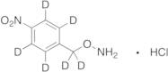 O-4-Nitrobenzylhydroxylamine-d6 Hydrochloride