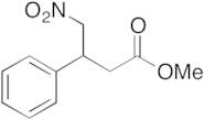 b-(Nitromethyl)benzenepropanoic Acid Methyl Ester