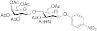 p-Nitrophenyl 2-Acetamido-2-deoxy-4-O-(2’,3’,4’,6’-tetra-O-acetyl-Beta-D-galactopyranosyl)-3,6-d...