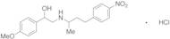 2-(4-(4-Nitrophenyl)butan-2-ylamino)-1-(4-methoxyphenyl)ethanol Hydrochloride