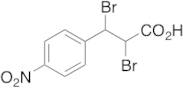 3-(4-Nitrophenyl)-2,3-dibromopropionic Acid