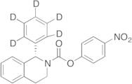 (S)-4-Nitrophenyl 1-Phenyl-d5-3,4-dihydroisoquinoline-2(1H)-carboxylate