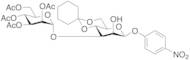 p-Nitrophenyl 3-O-(2,3,4,6-Tetra-O-acetyl-α-D-mannopyranosyl)-4,6-O-cyclohexylidene-β-D-mannopyr...