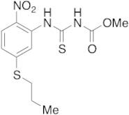 N-[[[2-Nitro-5-(propylthio)phenyl]amino]thioxomethyl]carbamic Acid Methyl Ester