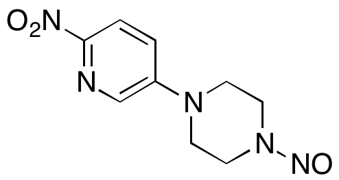 4-(6-Nitro-3-pyridinyl)-1-nitroso-piperazine