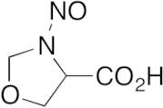 3-Nitroso-4-oxazolidinecarboxylic Acid