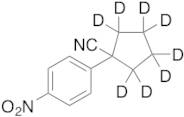 1-(4-Nitrophenyl)cyclopentanecarbonitrile-d8