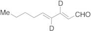 trans,trans-2,4-Nonadienal-D2