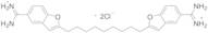 (Nonane-1,9-diylbis(benzofuran-2,5-diyl))bis(aminomethaniminium)