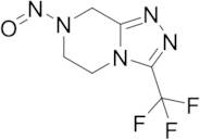 7-Nitroso-3-(trifluoromethyl)-5,6,7,8-tetrahydro-[1,2,4]triazolo[4,3-a]pyrazine