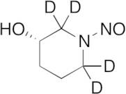 (S)-1-Nitrosopiperidin-3-ol-d4