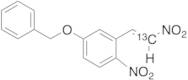 1-Nitro-2-[(1E)-2-nitroethenyl]-4-(phenylmethoxy)-benzene-13C