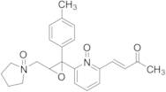 (E)-1-((3-(1-Oxido-6-(3-oxobut-1-en-1-yl)pyridin-2-yl)-3-(p-tolyl)oxiran-2-yl)methyl)pyrrolidine 1-Oxide