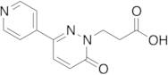 3-(6-Oxo-3-pyridin-4-ylpyridazin-1(6h)-yl)propanoic Acid