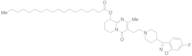 Octadecanoic Acid 3-[2-[4-(6-Fluoro-1,2-benzisoxazol-3-yl)-1-piperidinyl]ethyl]-6,7,8,9-tetrahydro-2-methyl-4-oxo-4H-pyrido[1,2-a]pyrimidin-9-yl Ester