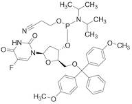 5'-O-[Bis(4-methoxyphenyl)phenylmethyl]-2'-deoxy-5-fluoro-uridine 3'-[2-cyanoethylbis(1-methylethy…